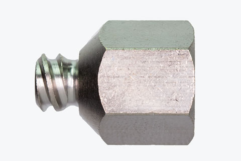 A7355 PLASTI-MATE Female Luer (9/16 hex), 1/8 NPT female